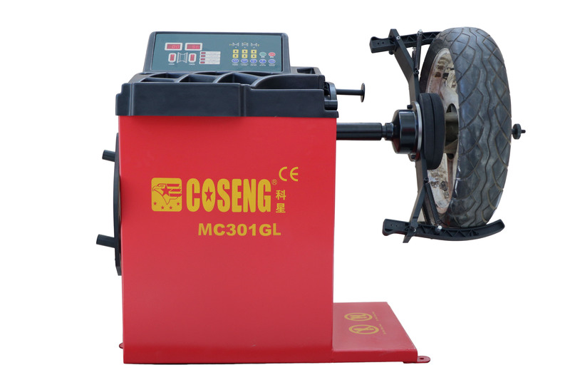 MC301GL 오토바이 타이어 특수 밸런싱 머신