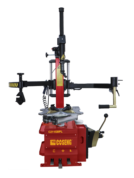 C211GBPL Reifenmontiermaschine mit zwei Hilfsarmen am Heck